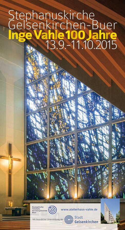 Inge Vahle 100 Jahre: Stephanuskirche Gelsenkirchen-Buer 